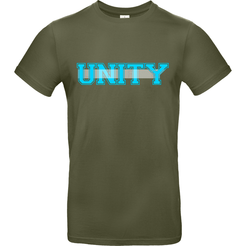 ScriptOase Unity-Life - College Logo T-Shirt B&C EXACT 190 - Khaki