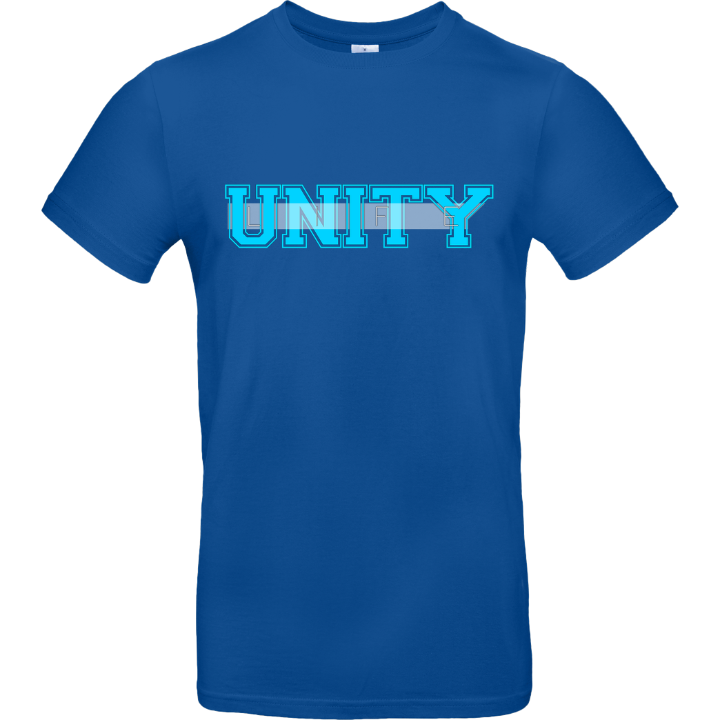 ScriptOase Unity-Life - College Logo T-Shirt B&C EXACT 190 - Royal