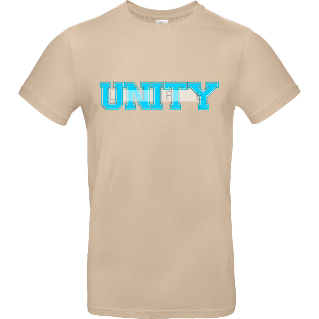 ScriptOase Unity-Life - College Logo T-Shirt B&C EXACT 190 - Sand