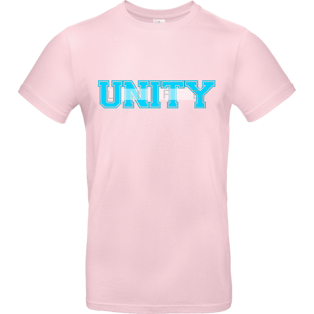 ScriptOase Unity-Life - College Logo T-Shirt B&C EXACT 190 - Rosa