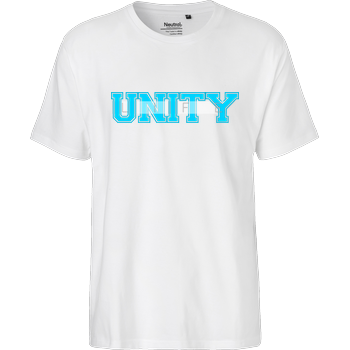 Unity-Life - College Logo Fairtrade T-Shirt - weiß
