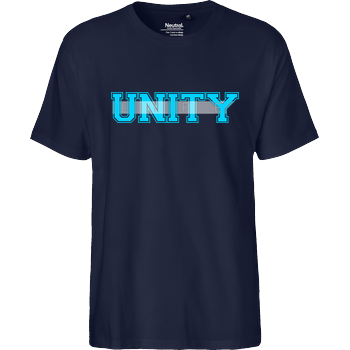 Unity-Life - College Logo Fairtrade T-Shirt - navy