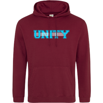 Unity-Life - College Logo JH Hoodie - Bordeaux