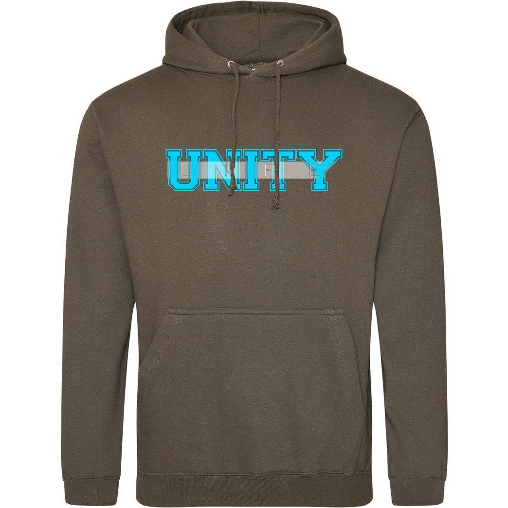 ScriptOase Unity-Life - College Logo Sweatshirt JH Hoodie - Khaki