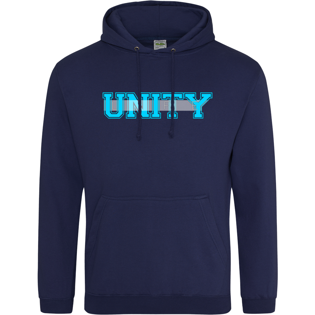 ScriptOase Unity-Life - College Logo Sweatshirt JH Hoodie - Navy