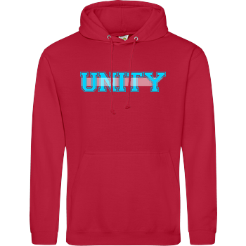 Unity-Life - College Logo JH Hoodie - Rot