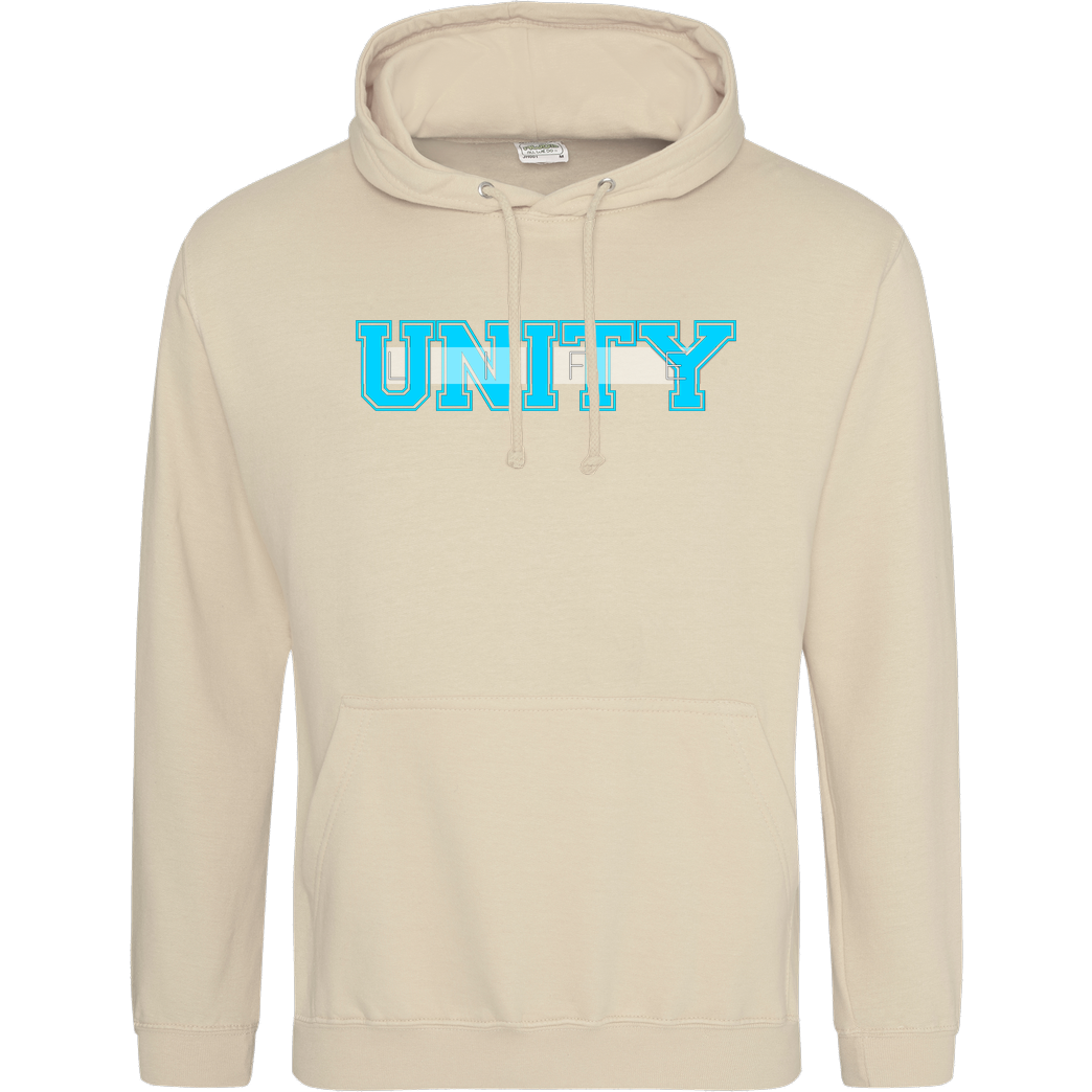 ScriptOase Unity-Life - College Logo Sweatshirt JH Hoodie - Sand