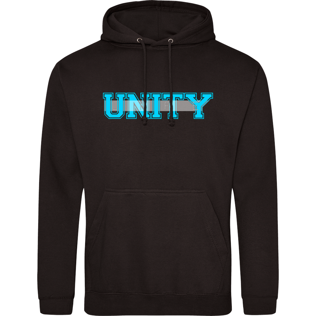 ScriptOase Unity-Life - College Logo Sweatshirt JH Hoodie - Schwarz