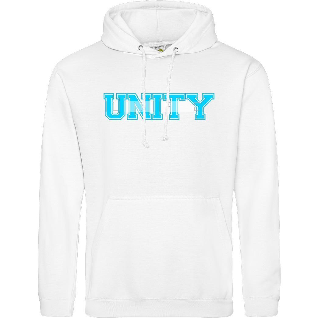 ScriptOase Unity-Life - College Logo Sweatshirt JH Hoodie - Weiß