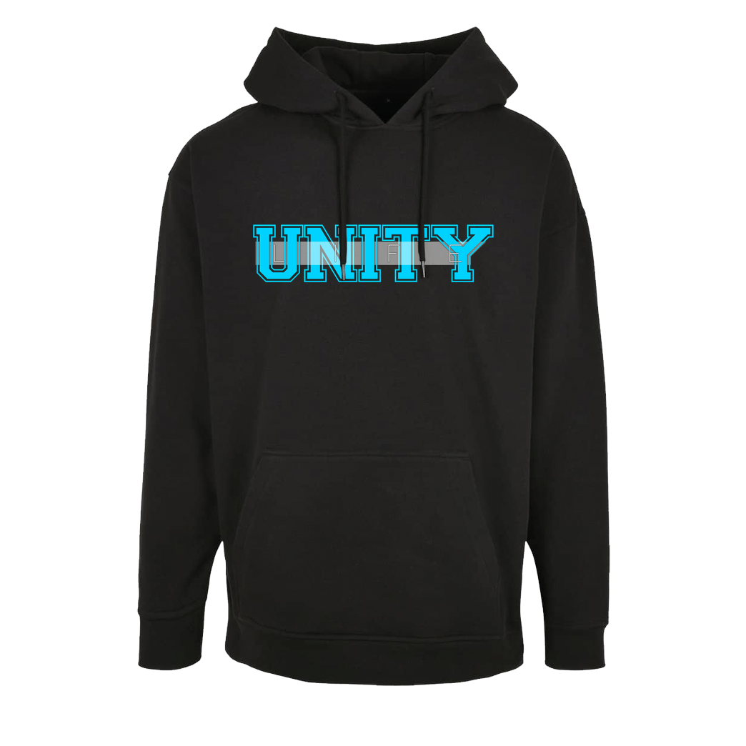 ScriptOase Unity-Life - College Logo Sweatshirt Oversize Hoodie