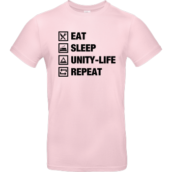 Unity-Life - Eat, Sleep, Repeat B&C EXACT 190 - Rosa