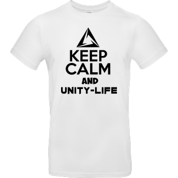 Unity-Life - Keep Calm B&C EXACT 190 - Weiß