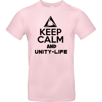 Unity-Life - Keep Calm B&C EXACT 190 - Rosa
