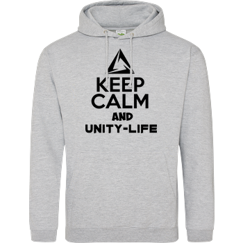 Unity-Life - Keep Calm JH Hoodie - Heather Grey