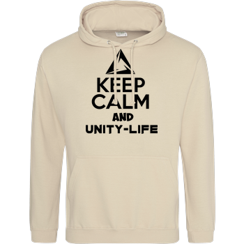 Unity-Life - Keep Calm JH Hoodie - Sand