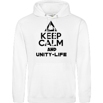 Unity-Life - Keep Calm JH Hoodie - Weiß