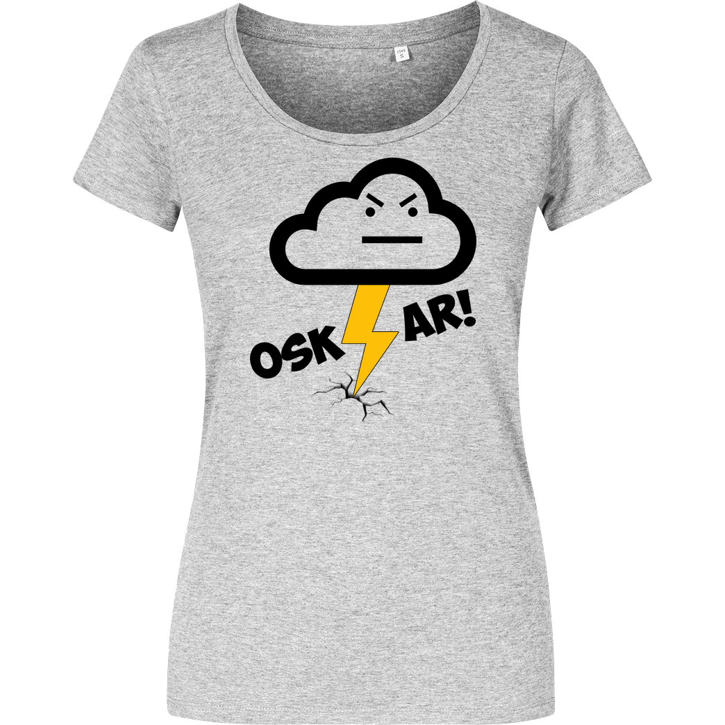 ScriptOase Unity-Life - Oskar T-Shirt Damenshirt heather grey
