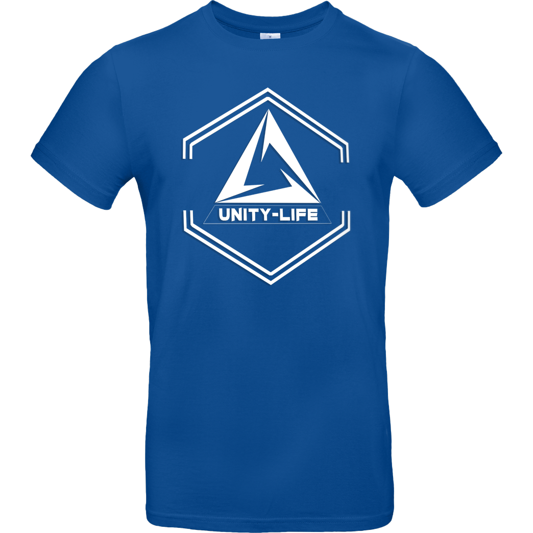 ScriptOase Unity-Life - Symbol T-Shirt B&C EXACT 190 - Royal