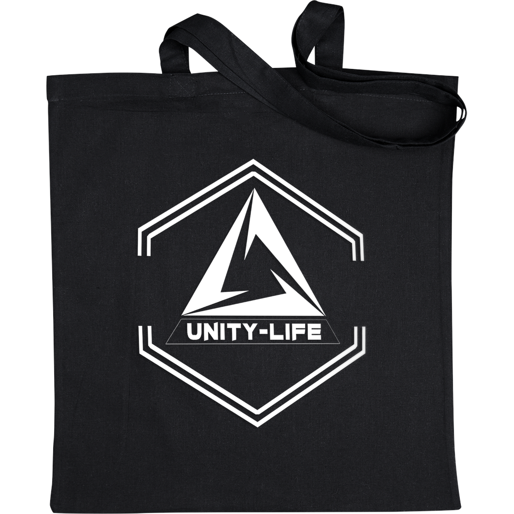 ScriptOase Unity-Life - Symbol Beutel Stoffbeutel schwarz