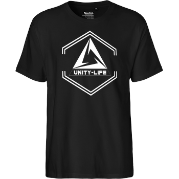 Unity-Life - Symbol Fairtrade T-Shirt - schwarz