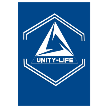 Unity-Life - Symbol Kunstdruck royal