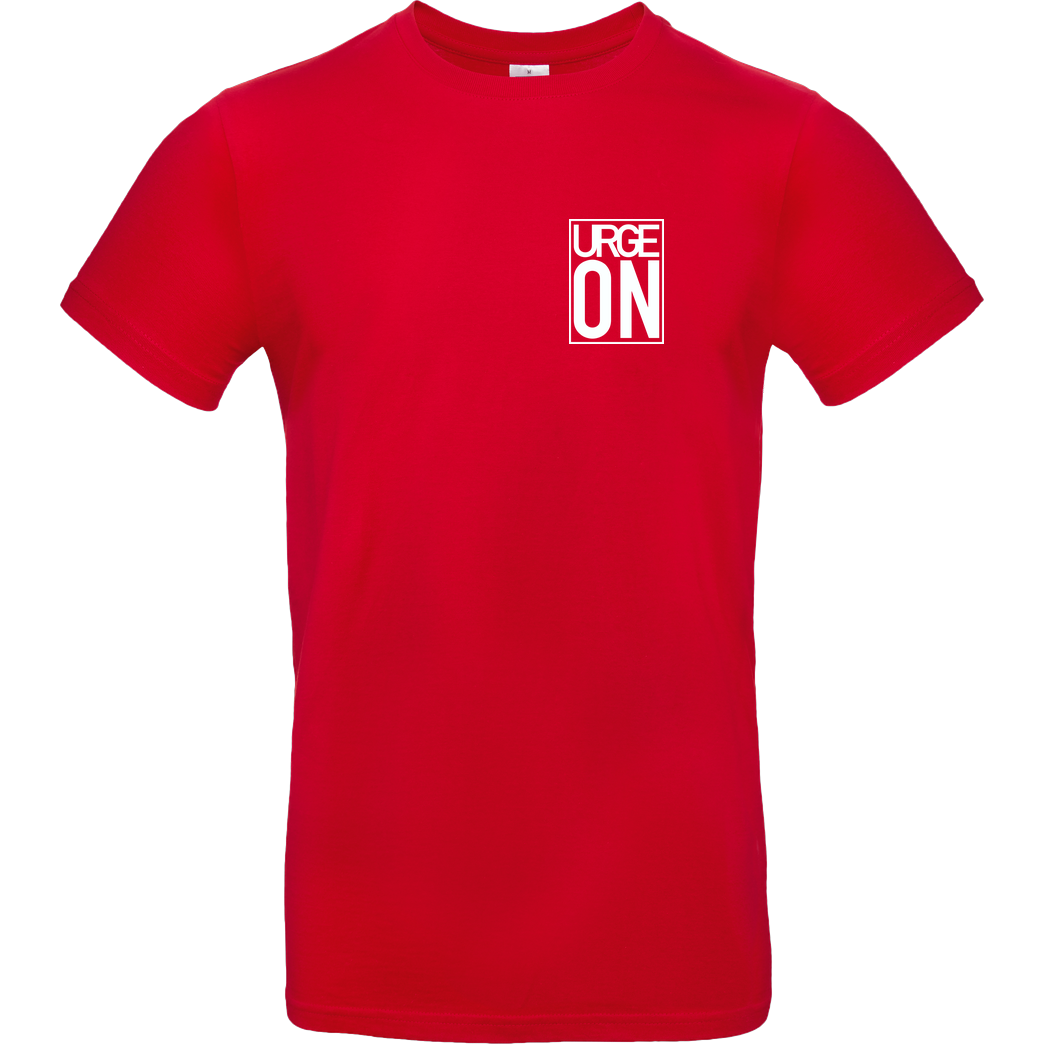 urgeON UrgeON - Since 2K16 T-Shirt B&C EXACT 190 - Rot