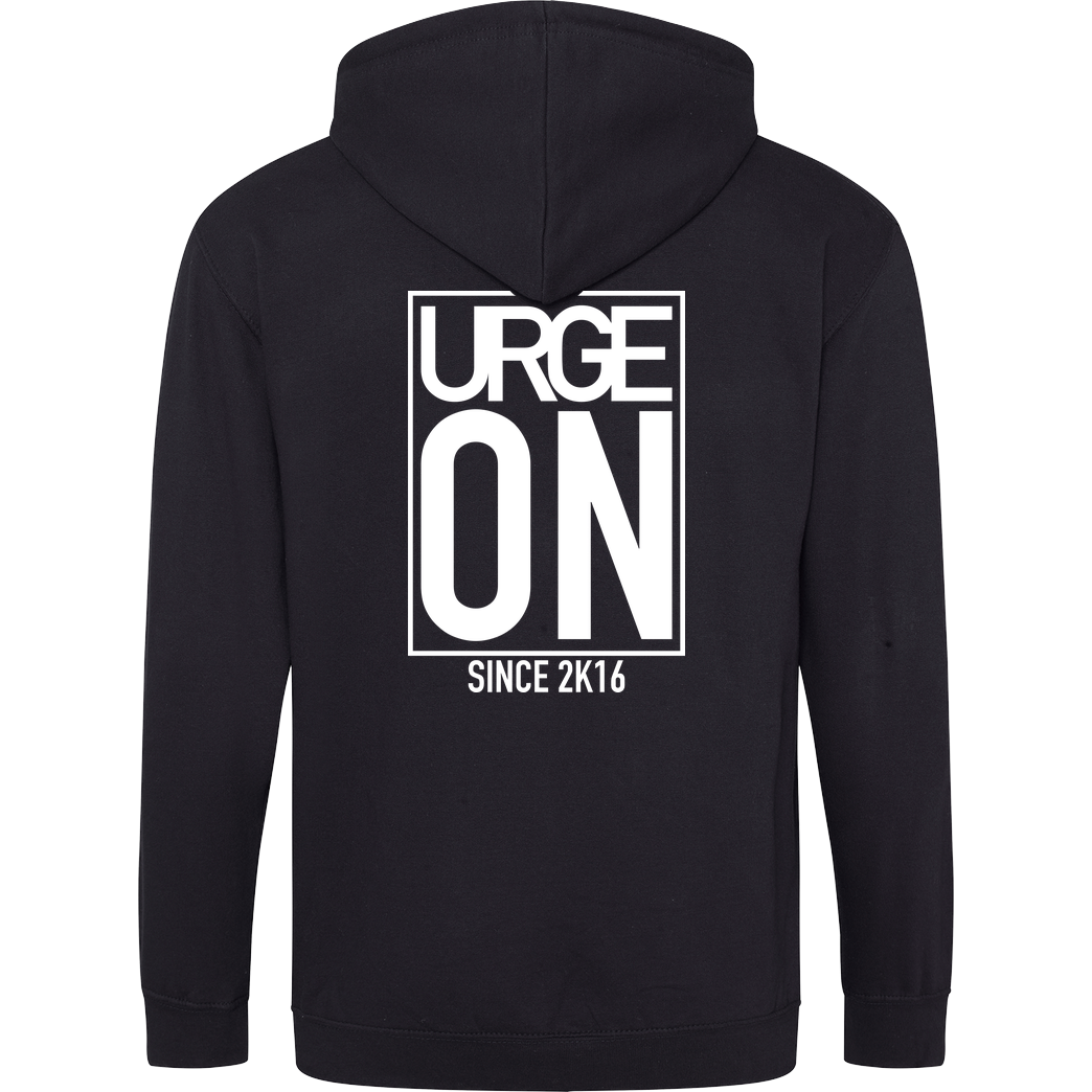 urgeON UrgeON - Since 2K16 Sweatshirt Hoodiejacke schwarz