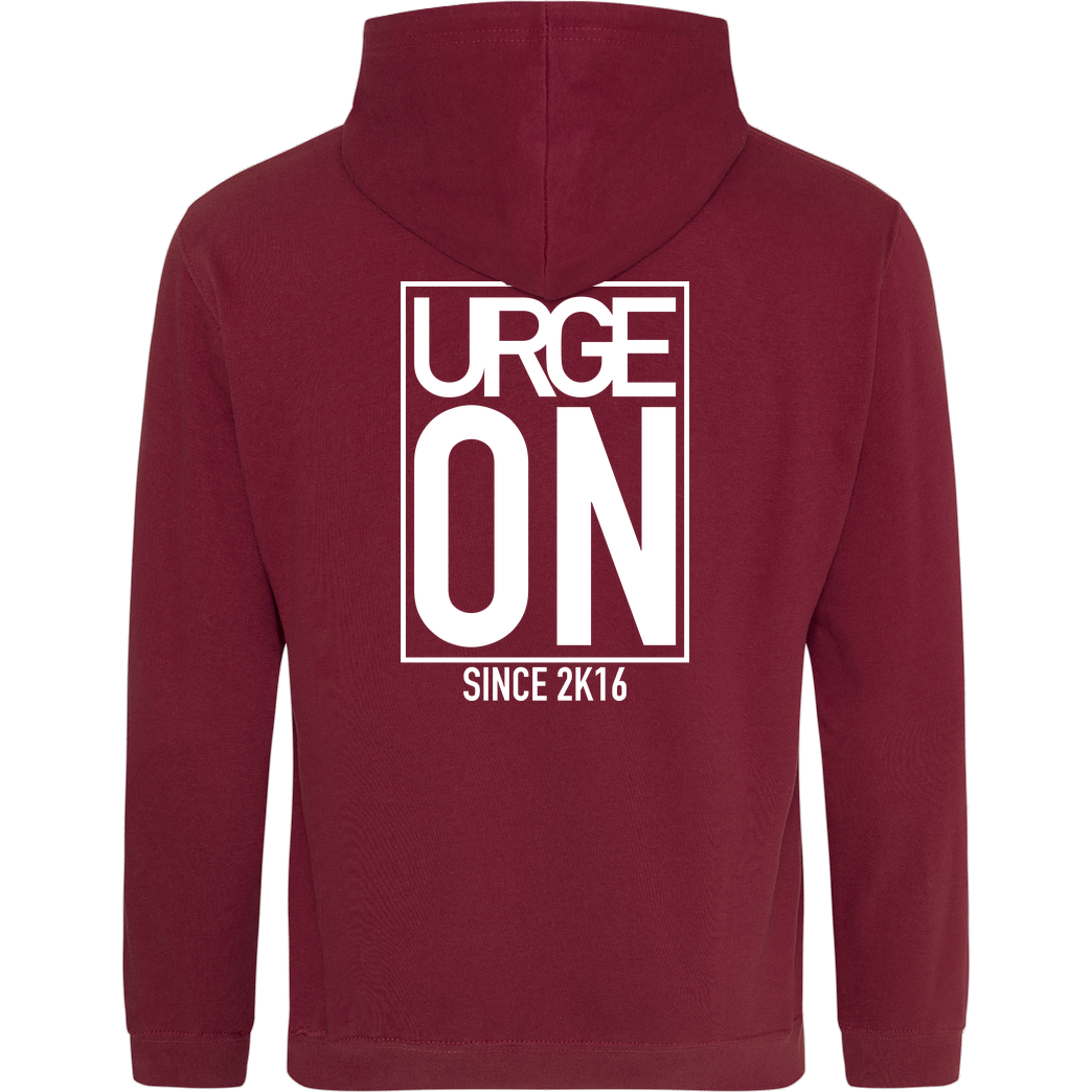 urgeON UrgeON - Since 2K16 Sweatshirt JH Hoodie - Bordeaux