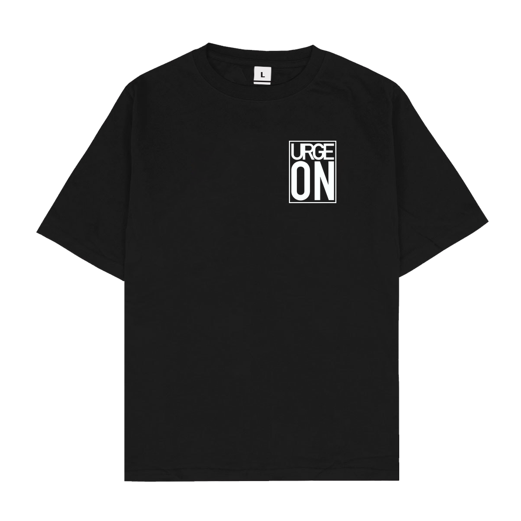 urgeON UrgeON - Since 2K16 T-Shirt Oversize T-Shirt - Schwarz
