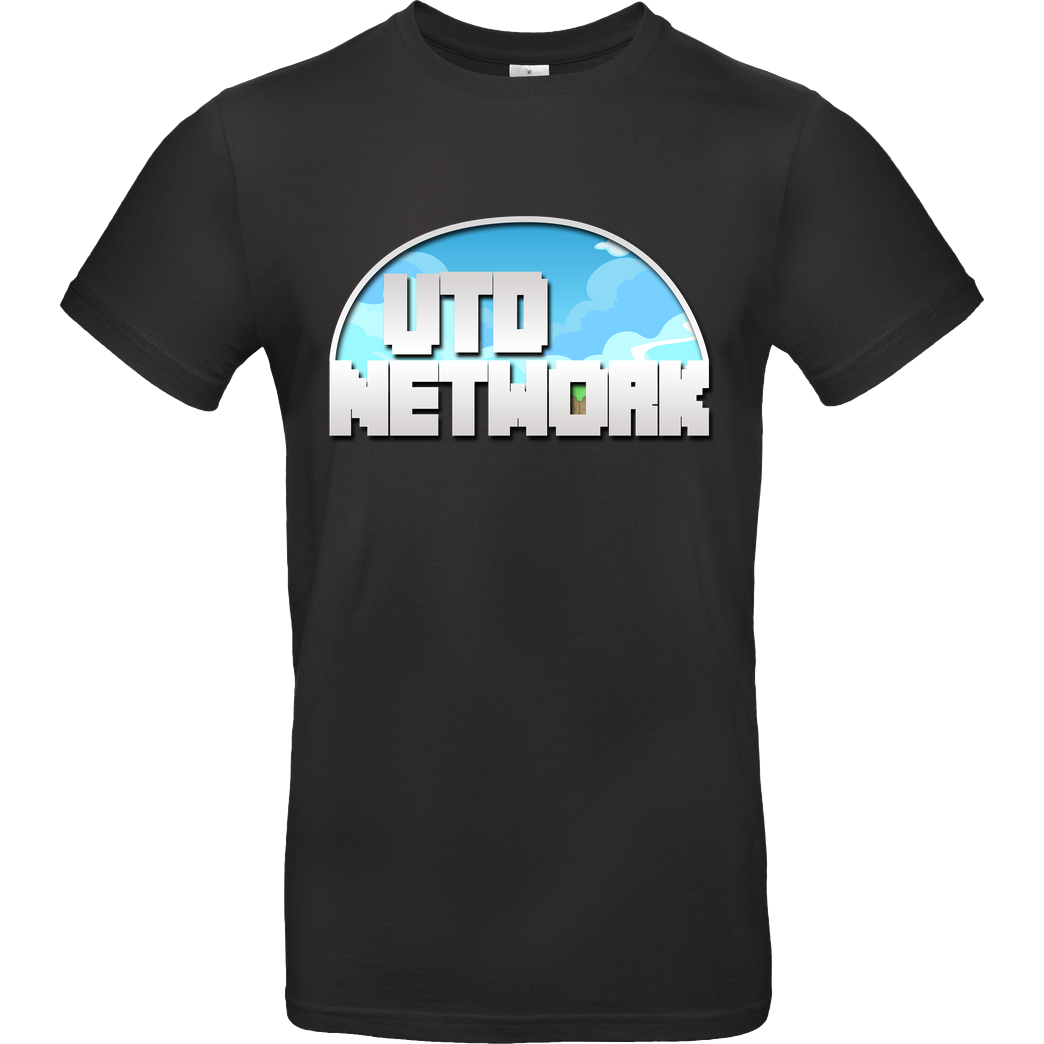 UTD-Network UTD - Network T-Shirt B&C EXACT 190 - Schwarz