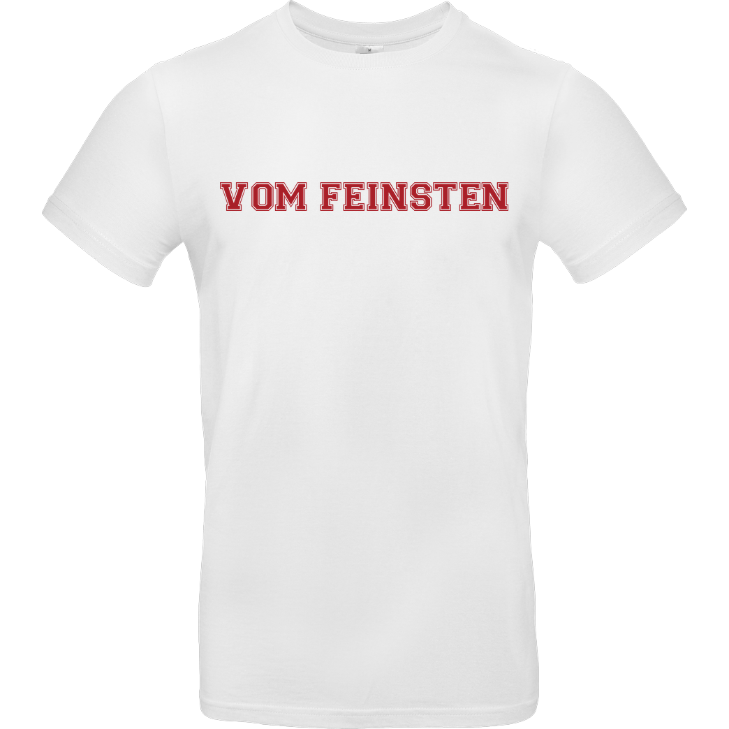 Vassili Vassili - Vom Feinsten Typo T-Shirt B&C EXACT 190 - Weiß
