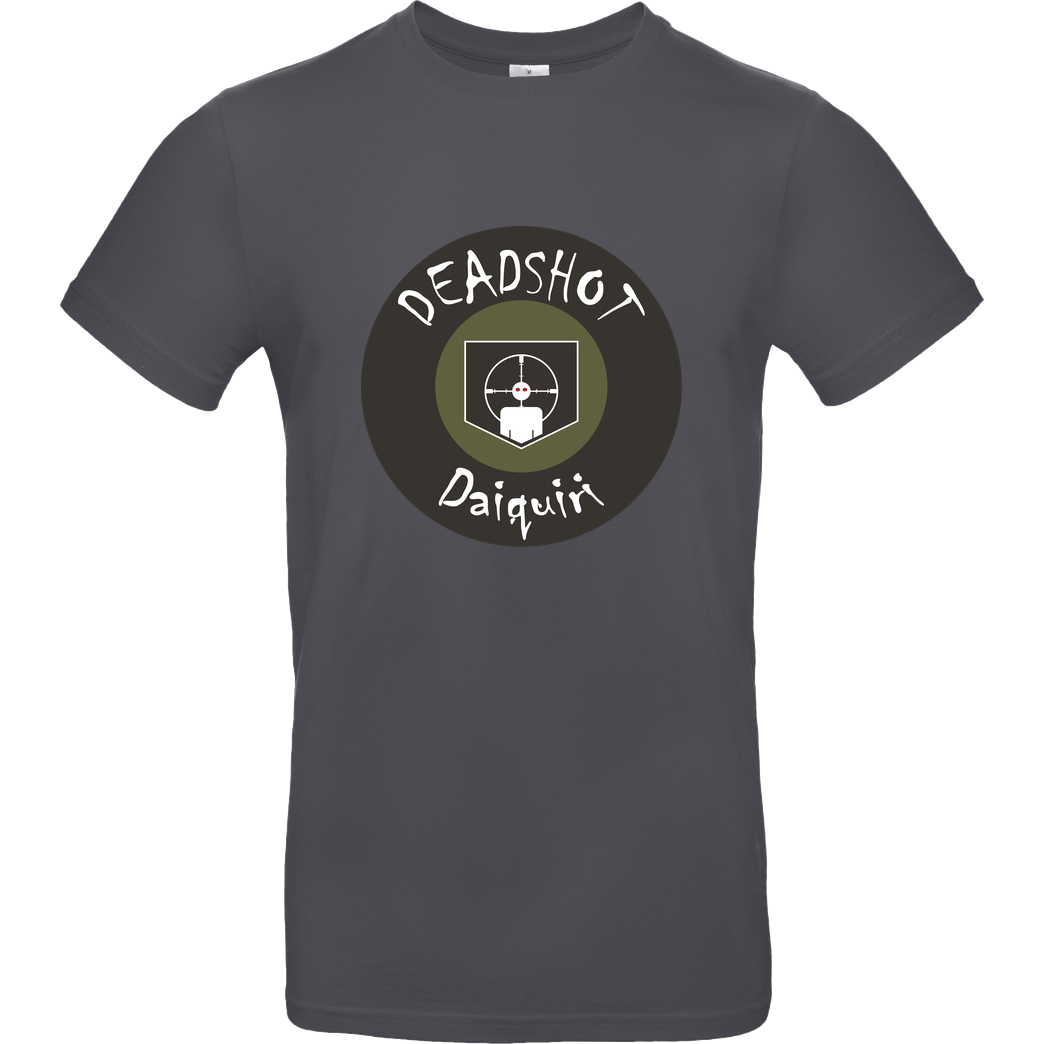 veKtik veKtik - Deadshot Daiquiri T-Shirt B&C EXACT 190 - Dark Grey