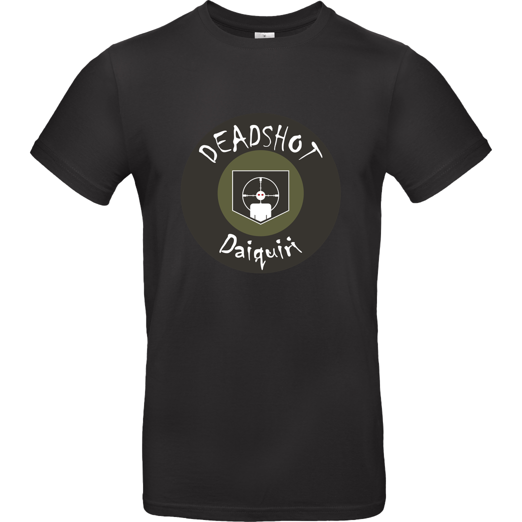 veKtik veKtik - Deadshot Daiquiri T-Shirt B&C EXACT 190 - Schwarz