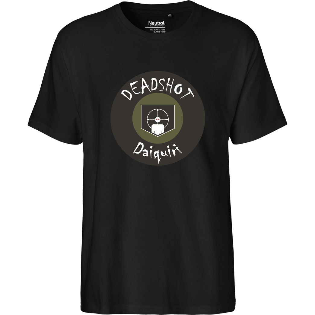 veKtik veKtik - Deadshot Daiquiri T-Shirt Fairtrade T-Shirt - schwarz