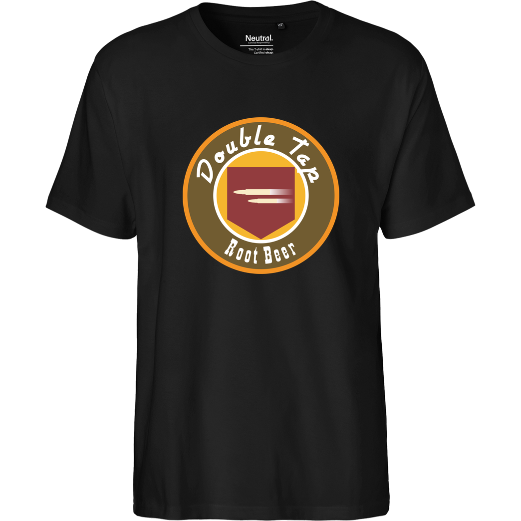 veKtik veKtik - Double Tap Root Beer T-Shirt Fairtrade T-Shirt - schwarz