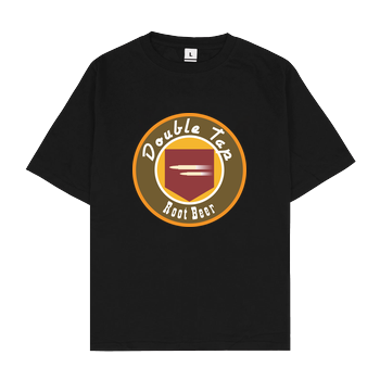 veKtik - Double Tap Root Beer Oversize T-Shirt - Schwarz