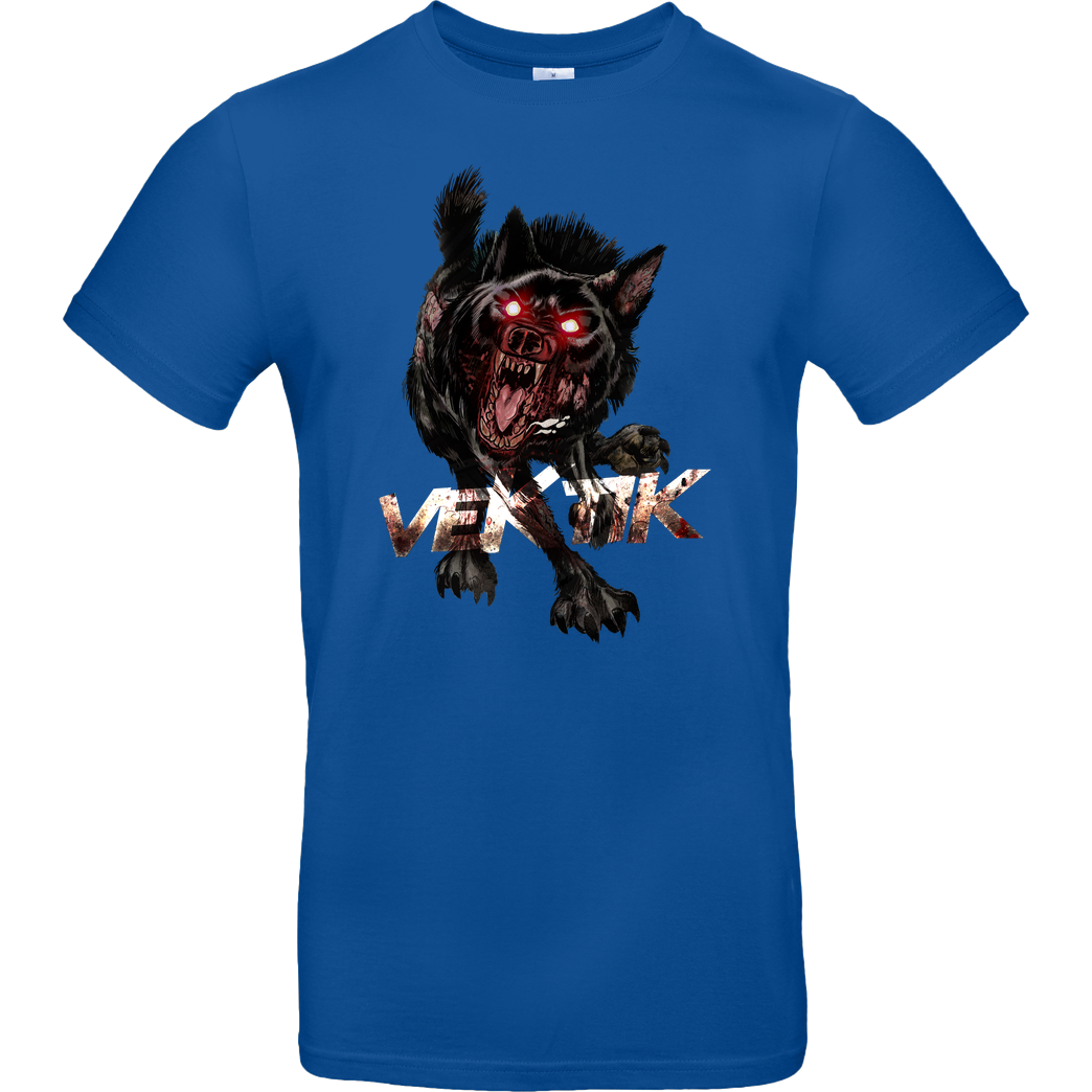 veKtik veKtik - Hellhound T-Shirt B&C EXACT 190 - Royal