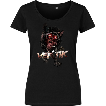 veKtik - Hellhound Damenshirt schwarz