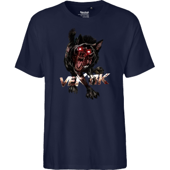 veKtik - Hellhound Fairtrade T-Shirt - navy