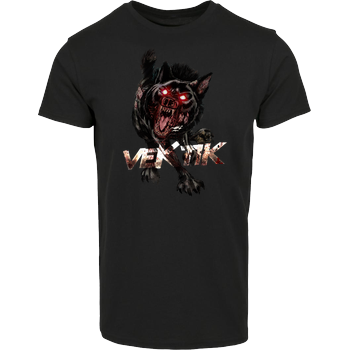 veKtik - Hellhound Hausmarke T-Shirt  - Schwarz