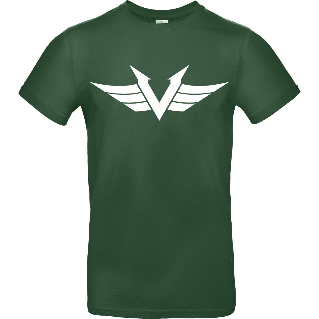 veKtik Vektik - Logo T-Shirt B&C EXACT 190 - Flaschengrün