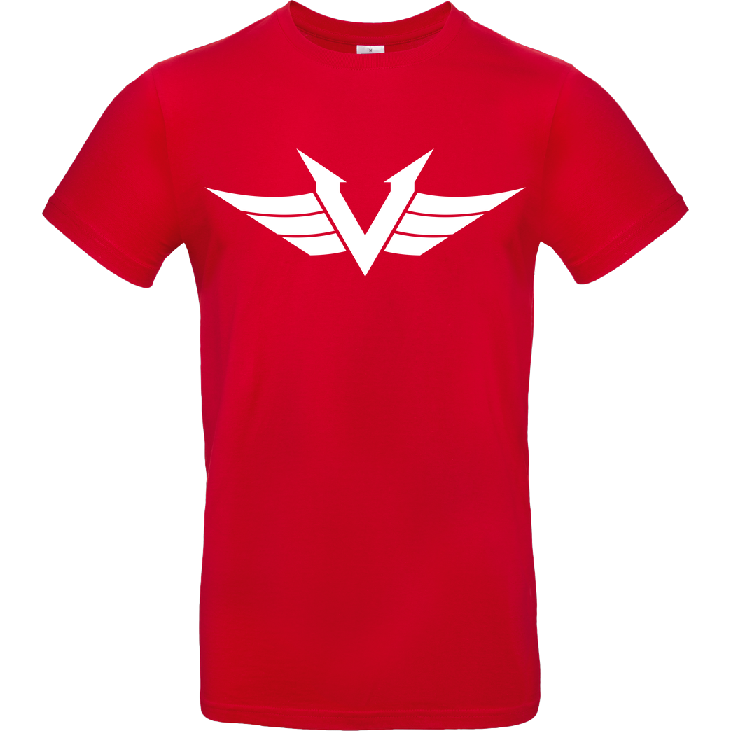 veKtik Vektik - Logo T-Shirt B&C EXACT 190 - Rot