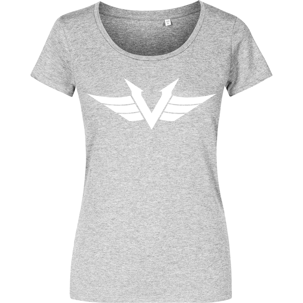 veKtik Vektik - Logo T-Shirt Damenshirt heather grey