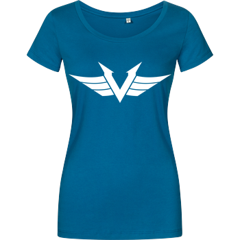 Vektik - Logo Damenshirt petrol