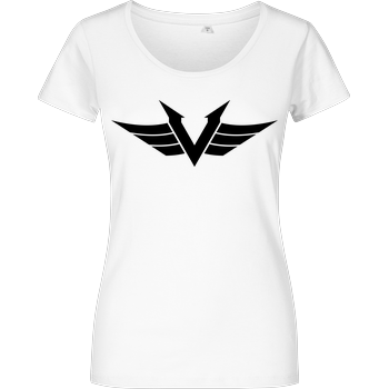 Vektik - Logo Damenshirt weiss