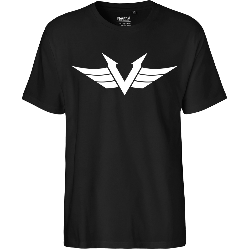 veKtik Vektik - Logo T-Shirt Fairtrade T-Shirt - schwarz