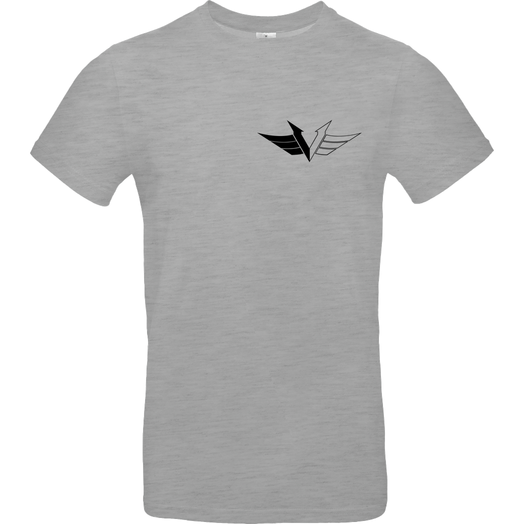 veKtik Vektik - Logo small T-Shirt B&C EXACT 190 - heather grey