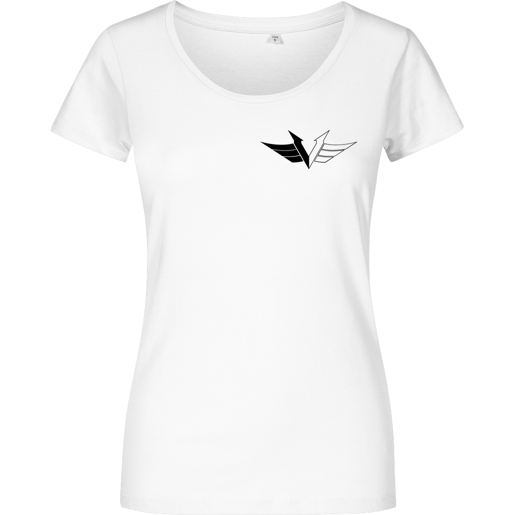 veKtik Vektik - Logo small T-Shirt Damenshirt weiss