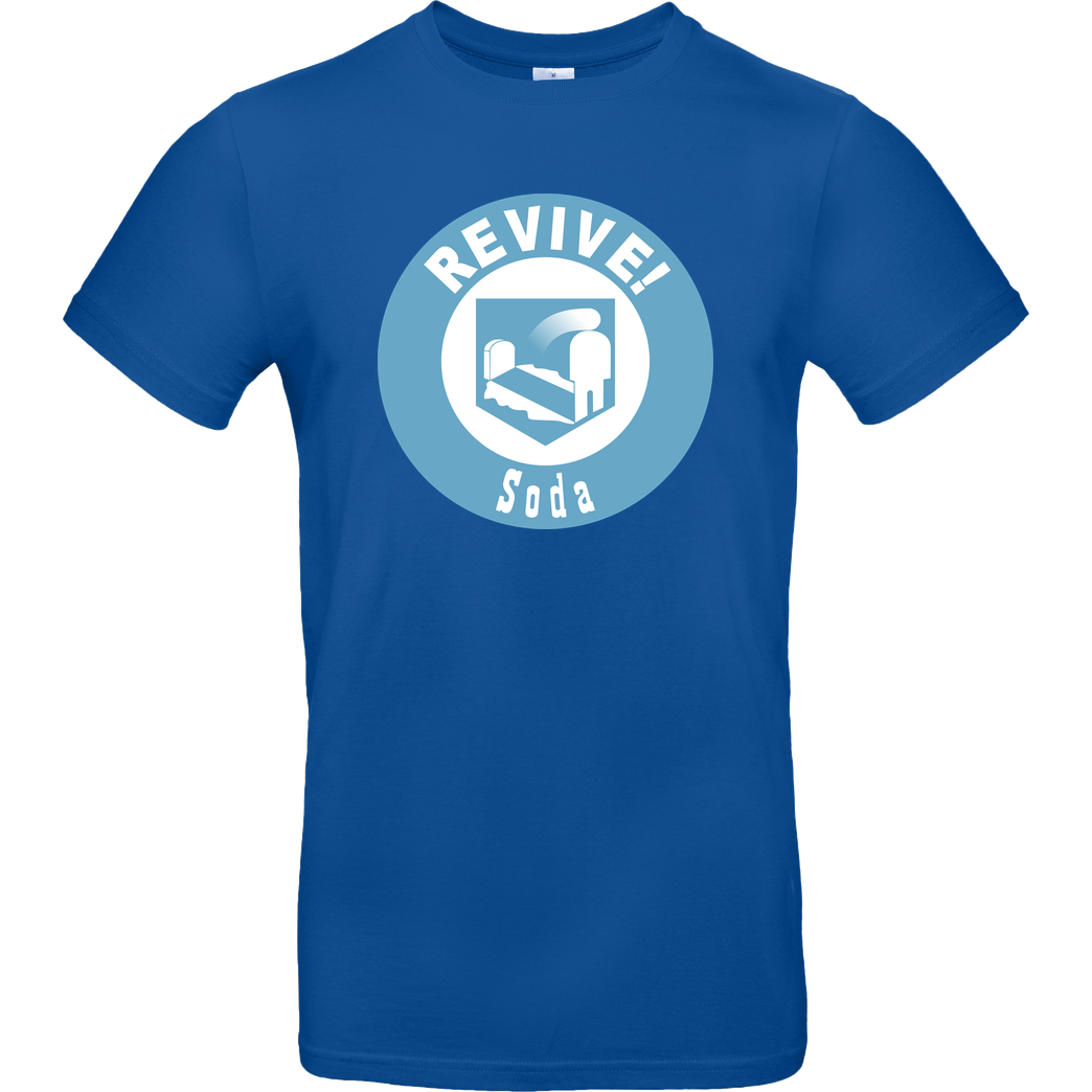 veKtik veKtik - Revive! Soda T-Shirt B&C EXACT 190 - Royal