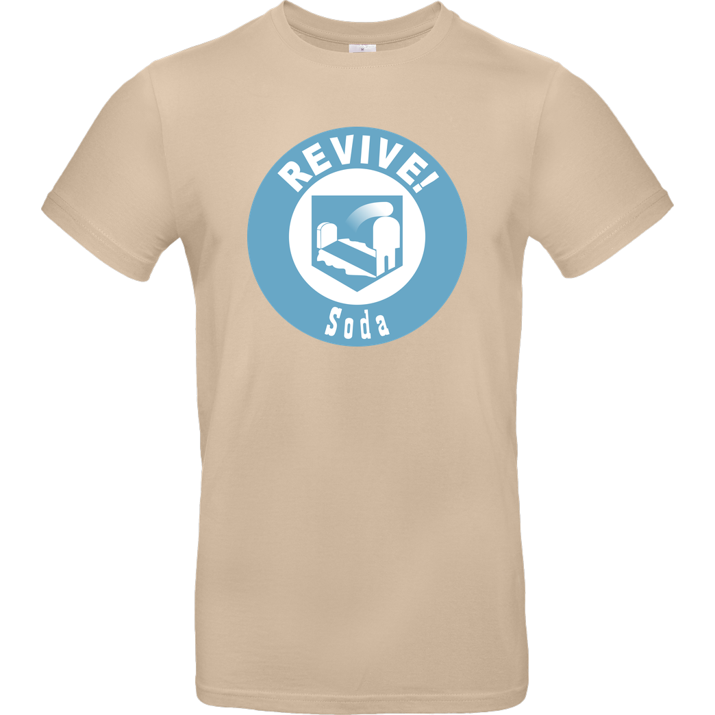 veKtik veKtik - Revive! Soda T-Shirt B&C EXACT 190 - Sand